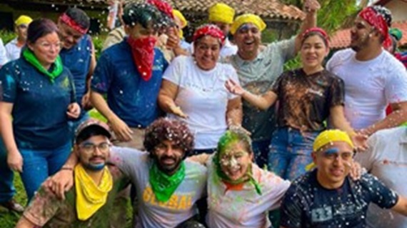 Dornsife Global Development Scholars paint party